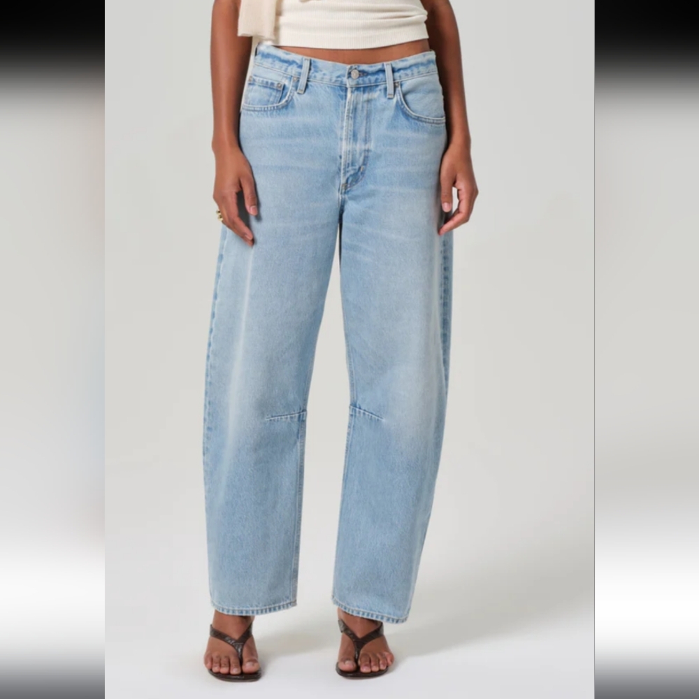 Citizens of Humanity Blue Jeans Miro Relaxed Jeans - Size 27